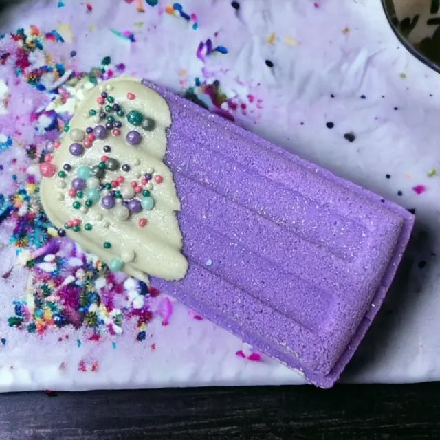 Purple Popsicle Bath Bomb