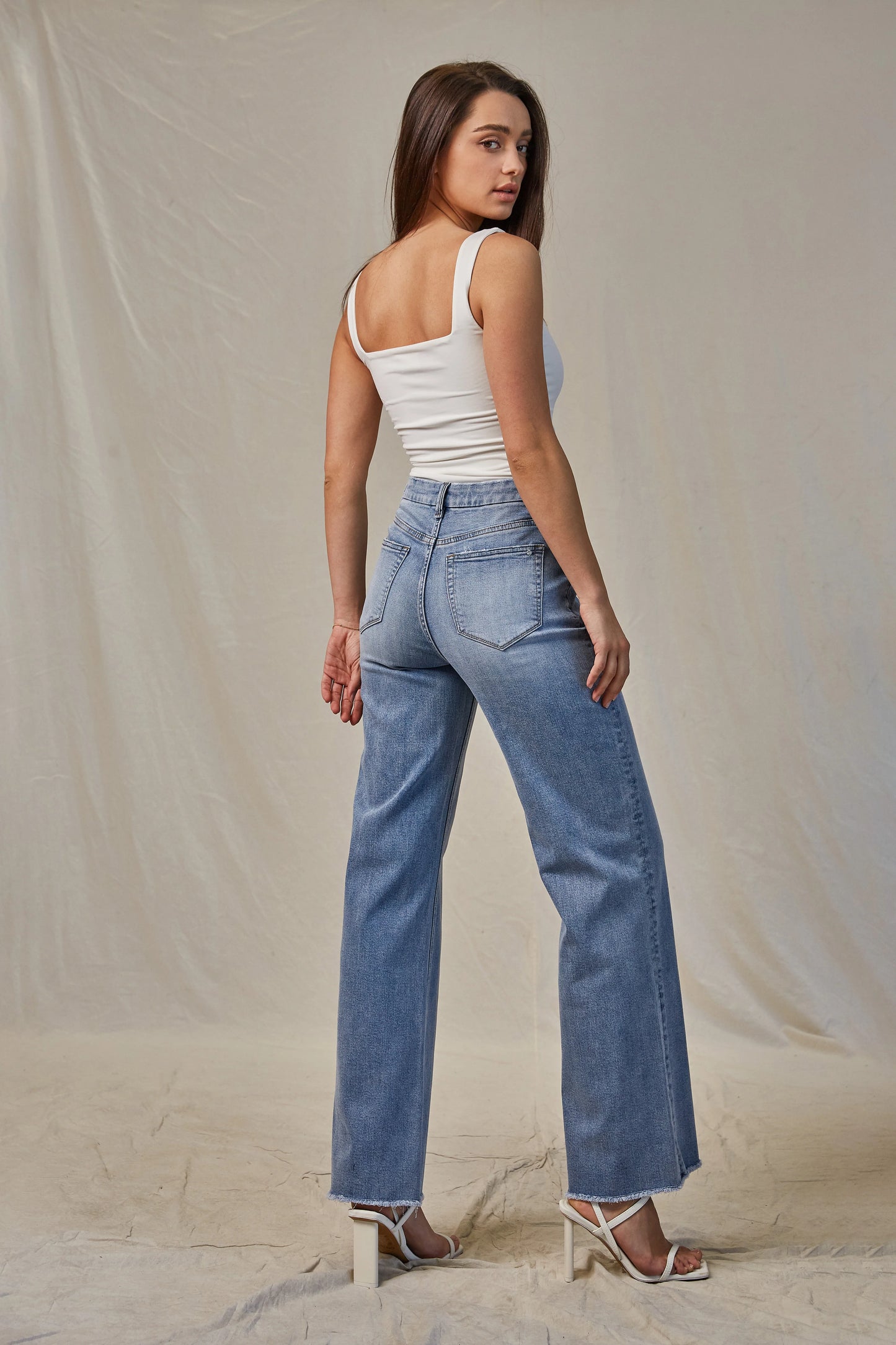 Super High Wide Leg Jeans