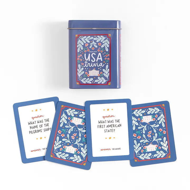 Pippi Post USA Trivia Deck of Cards