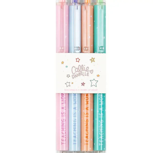 Teaching Is A Work Of Heart Pen Set