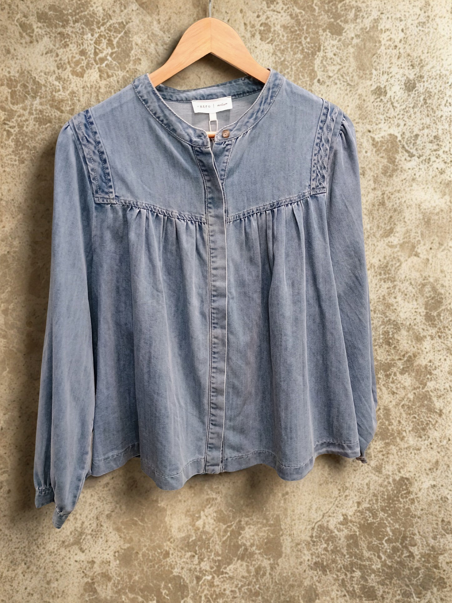 Kayce Denim Top