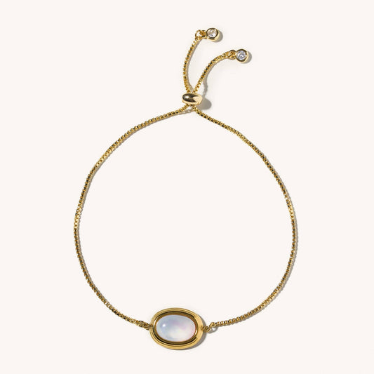 Ophelia Oval Opal Slider