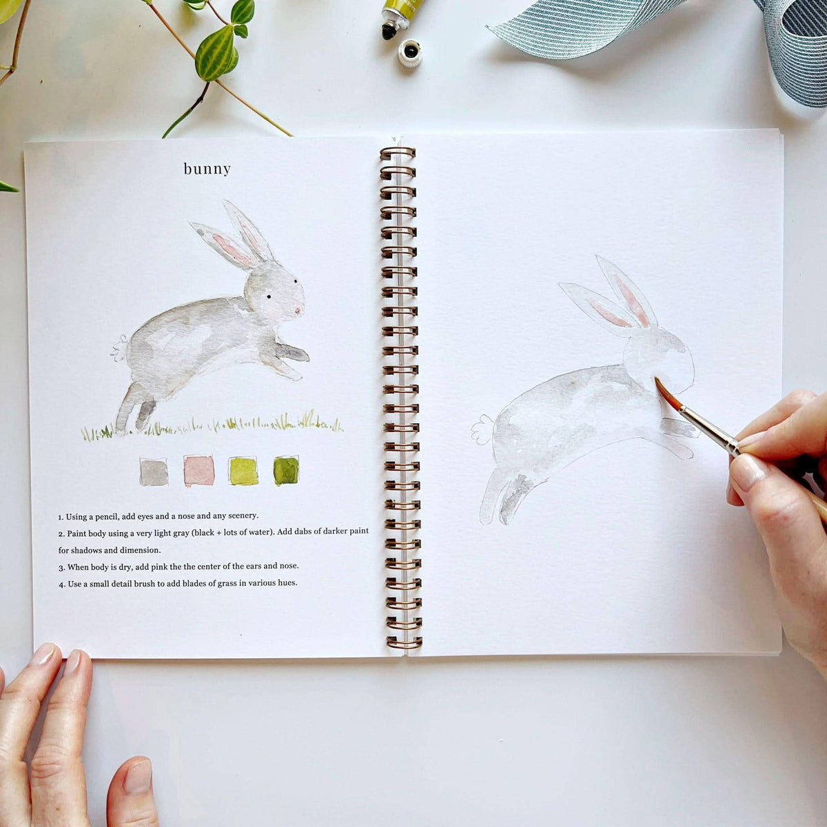 Emily Lex Animals Watercolor Workbook