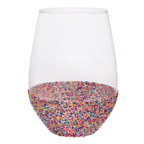 30 FL OZ Jumbo Holiday Stemless Wine Glass
