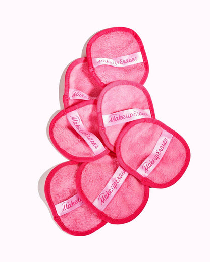 Pink 7-Day MakeUp Eraser Set