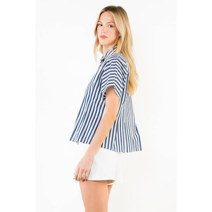 THML Cabana Stripes Top