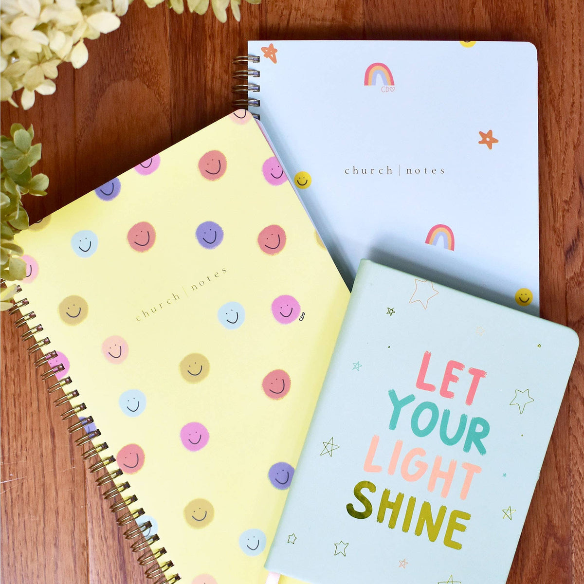 Happy Icons Bible Study Notebook by Callie Danielle