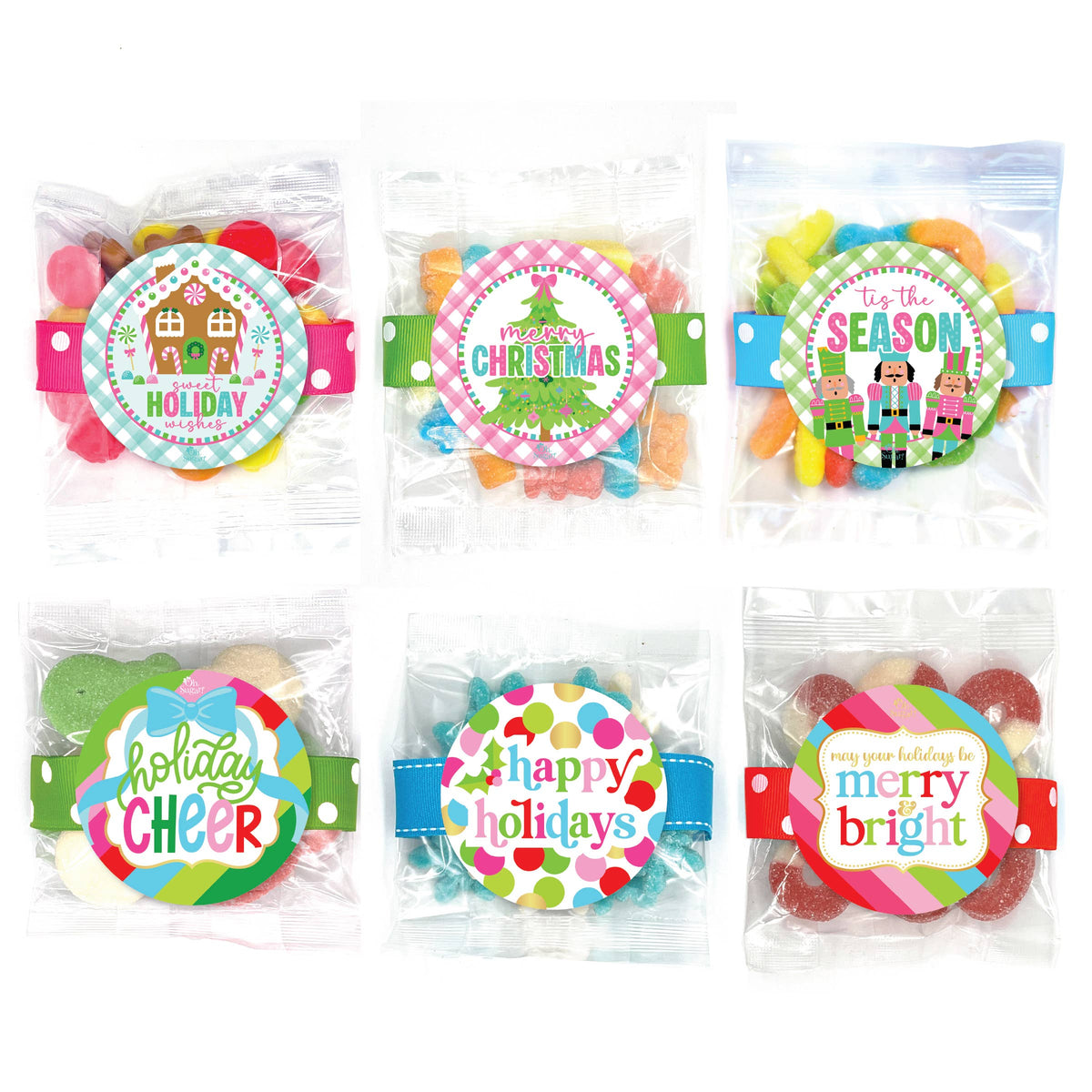 Christmas Candy Small Treat Bag