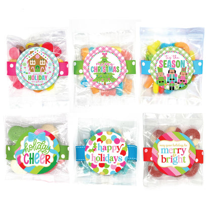 Christmas Candy Small Treat Bag