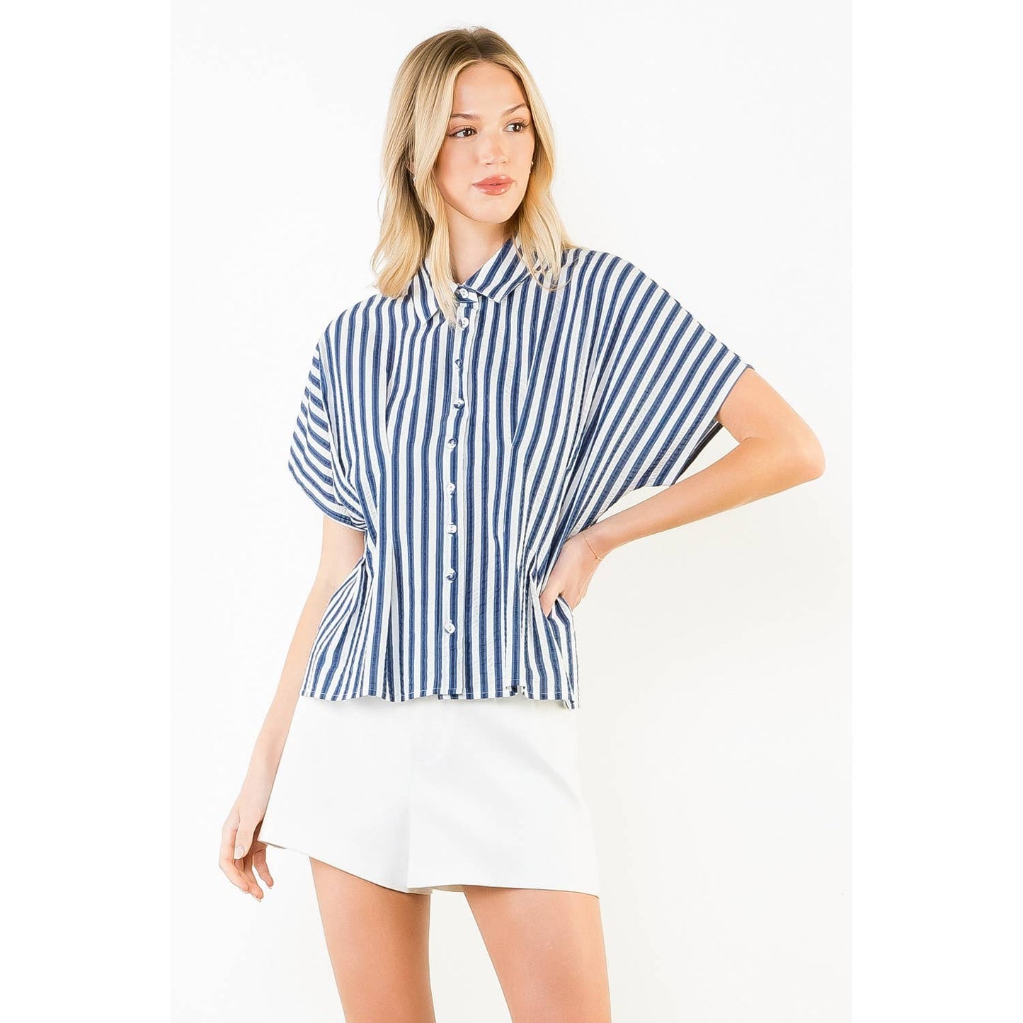 THML Cabana Stripes Top