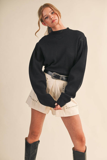 Eira Mock Neck Sweater