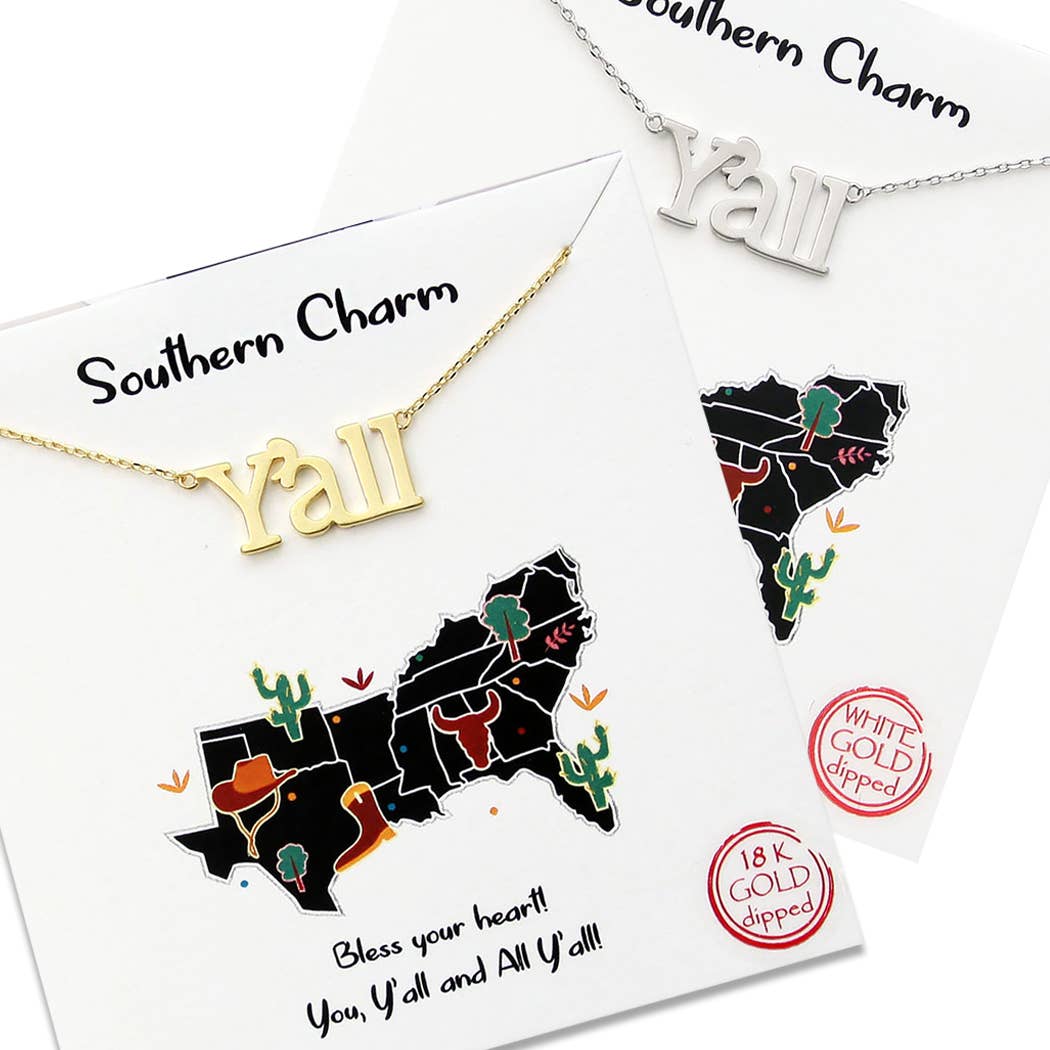 Y'all  Necklace