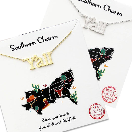 Y'all  Necklace