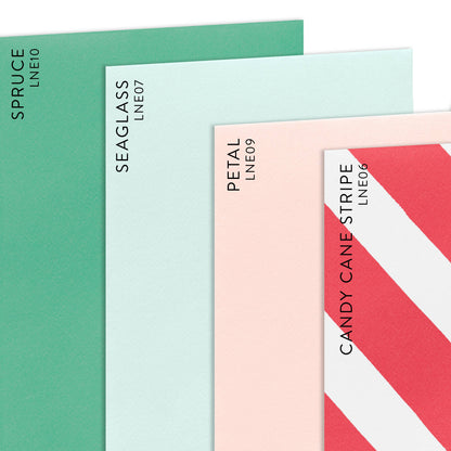 Little Notes® Mini Envelopes– Candy Cane Stripe