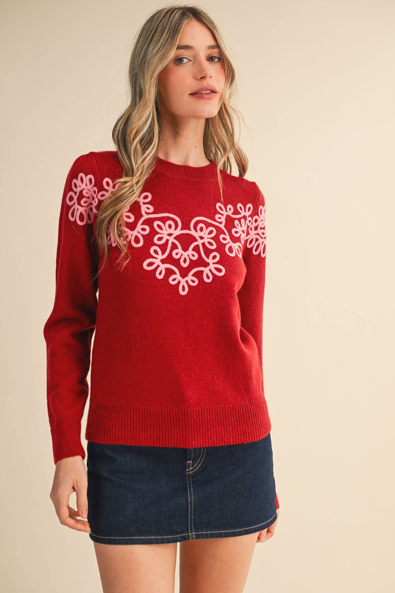 Olwen Floral Sweater