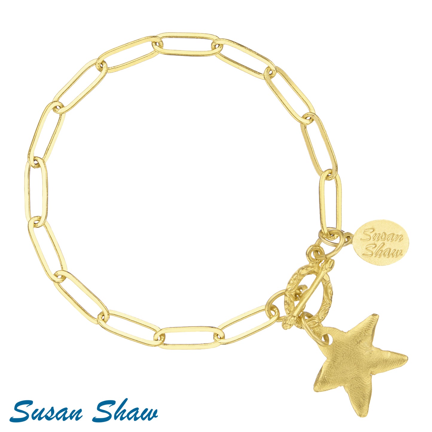 Petite Star Paperclip Bracelet