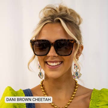 Dax Eyewear Dani Brown Cheetah