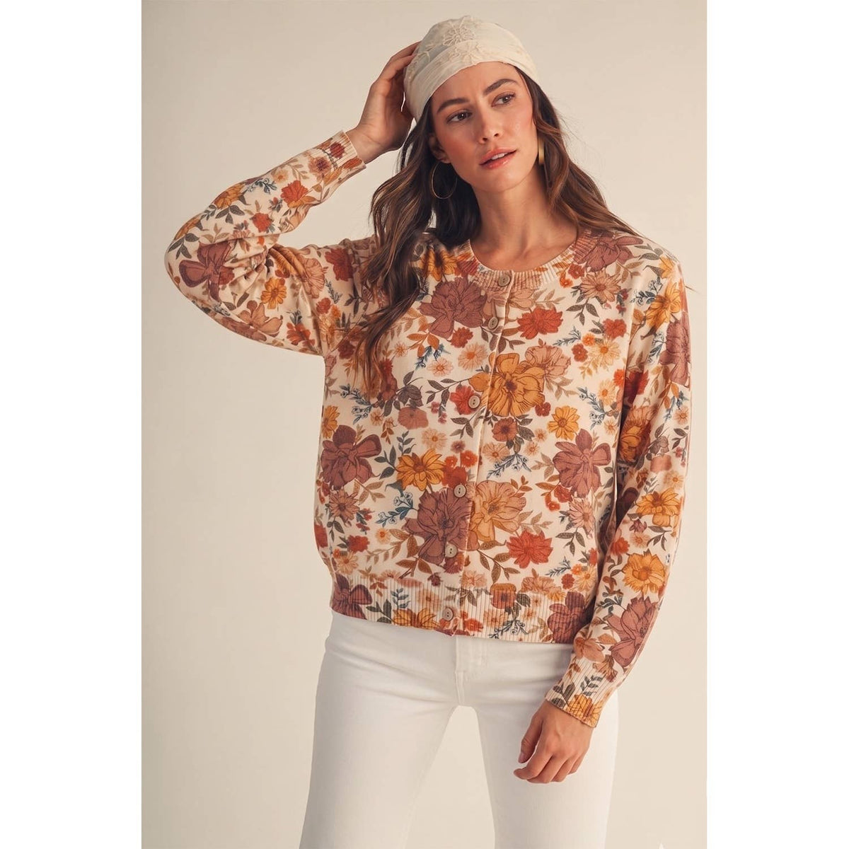 Autumn Blossom Cardigan