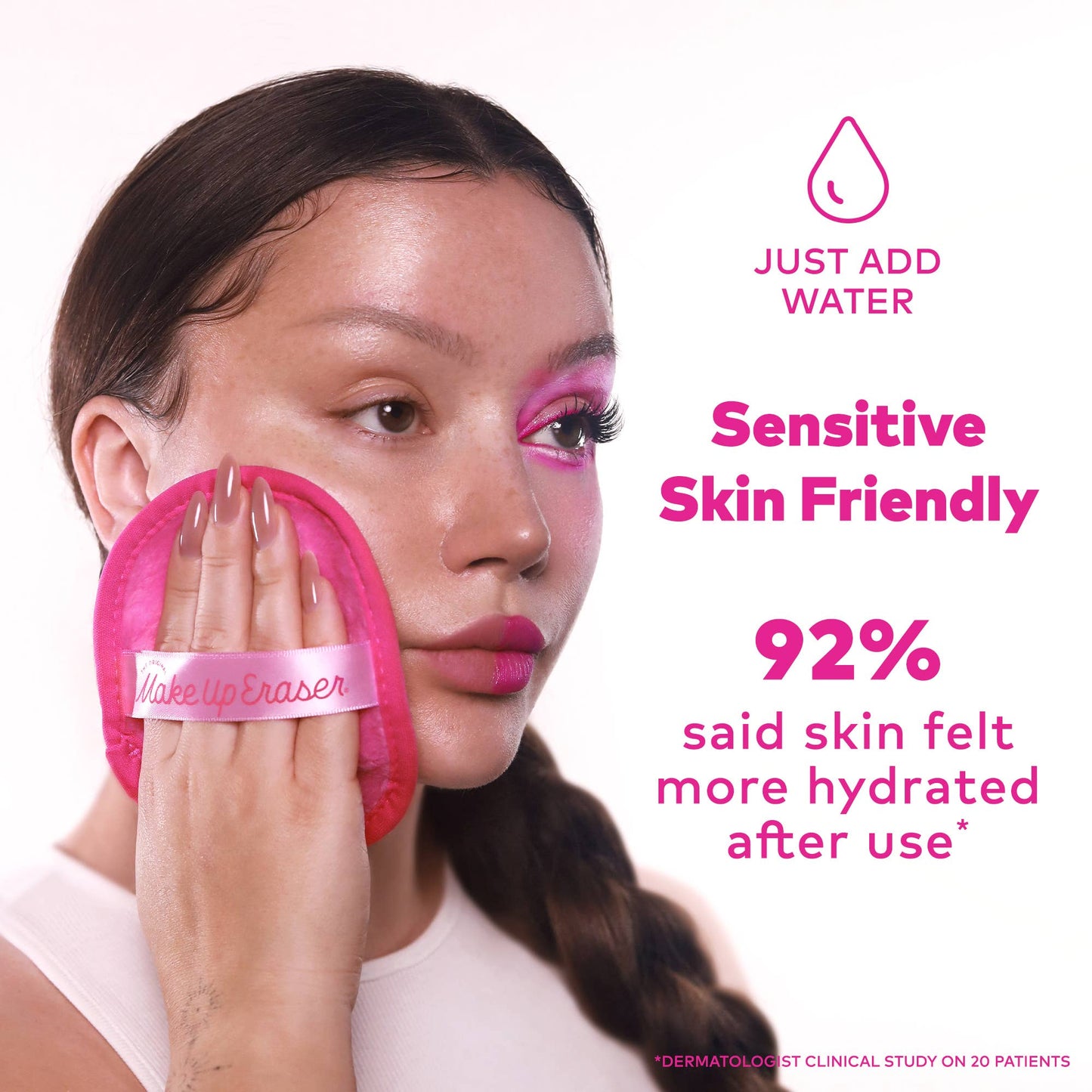 Pink 7-Day MakeUp Eraser Set