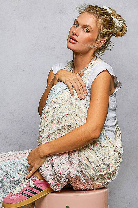 Embroidered Scrunchies Hair Ties