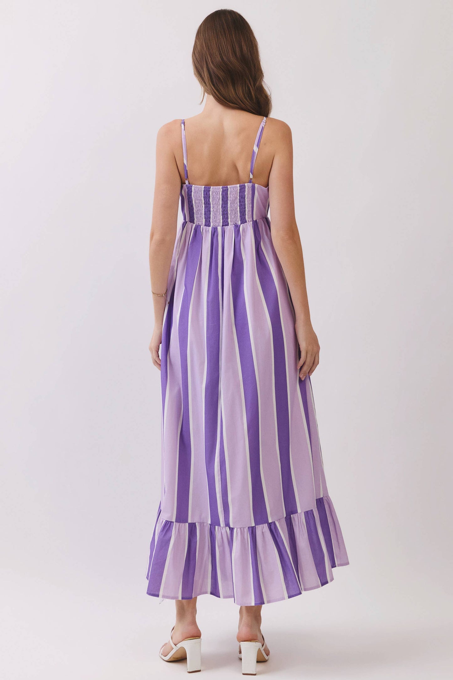 GameDay Striped Maxi Dress