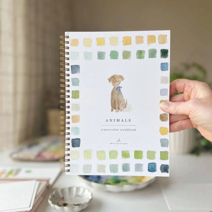 Emily Lex Animals Watercolor Workbook