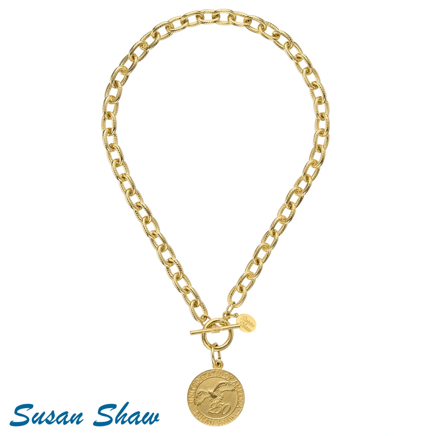 Susan Shaw USA 250 Toggle Necklace