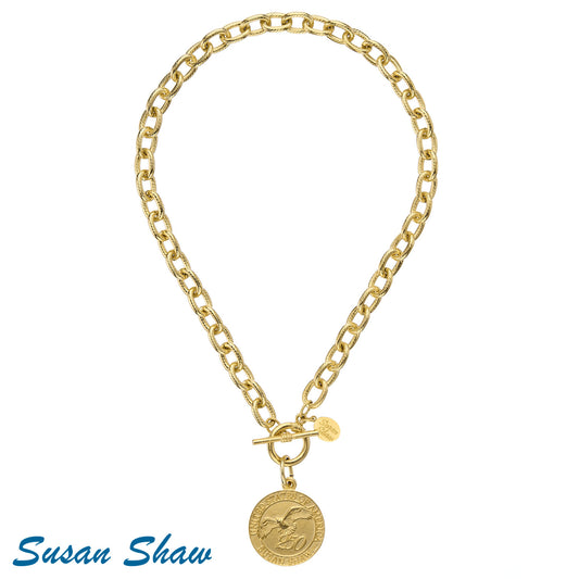 Susan Shaw USA 250 Toggle Necklace