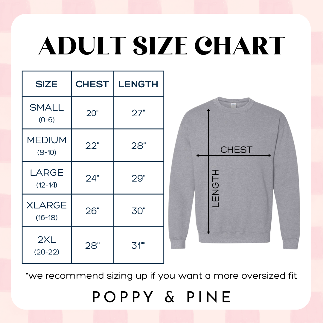 Patchwork Love Adult Sweatshirt