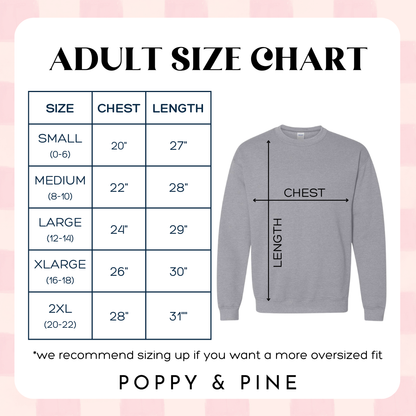 Patchwork Love Adult Sweatshirt