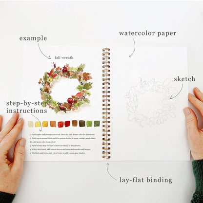 Emily Lex Autumn Watercolor Workbook