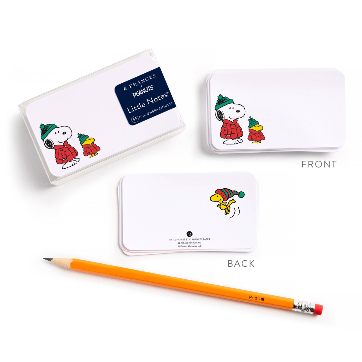Little Notes® E. Frances x Peanuts® Snoopy Woodstock Puffer