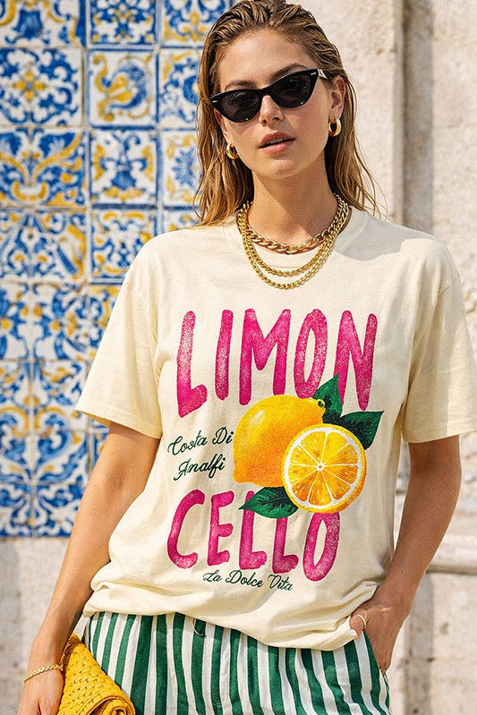 Limoncello Amalfi Yellow T-Shirt