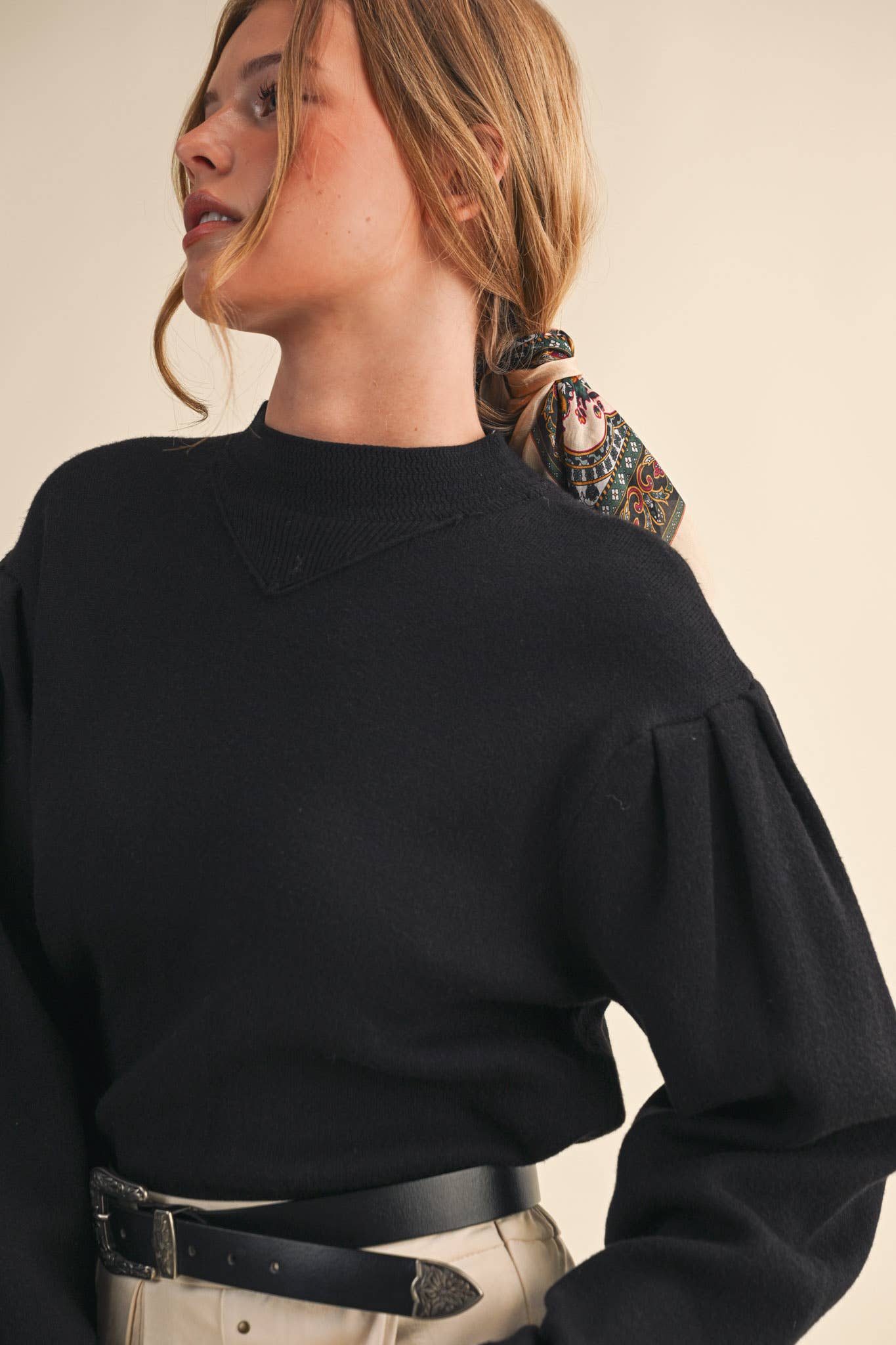 Eira Mock Neck Sweater