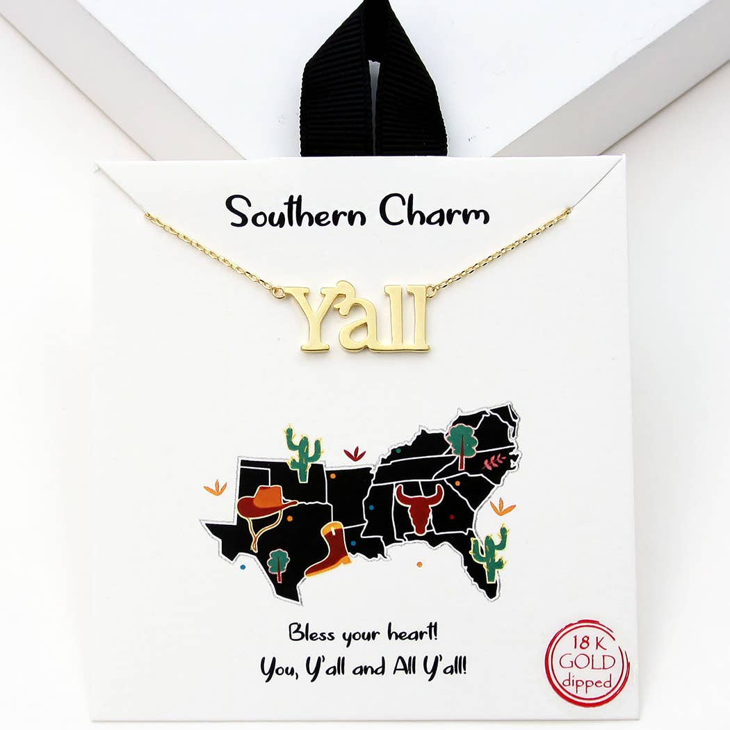 Y'all  Necklace