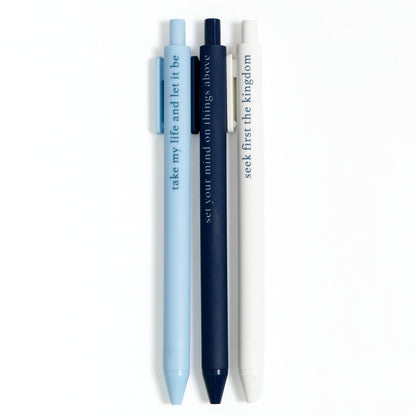 Student Bible Study Pen Set