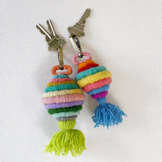 Zero Waste Honeycomb Keychain