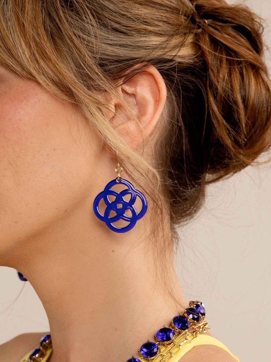 Zenzii Clover Drop Earring