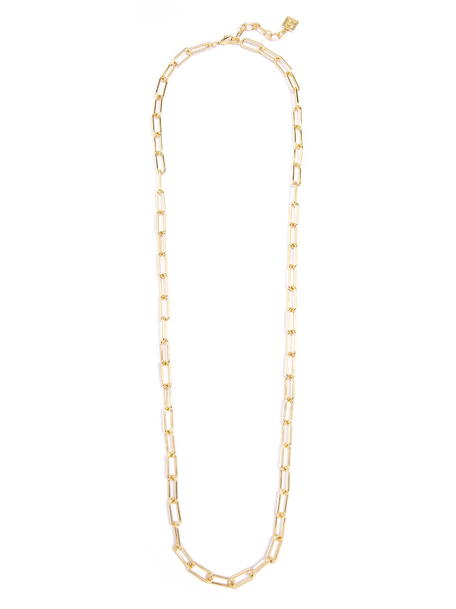 Zenzii Classic Links Long Necklace
