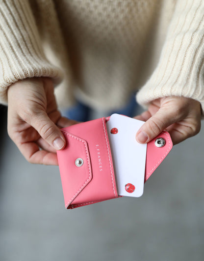 E. Frannie Pack | Little Notes® Cardholder (Bubblegum Pink)