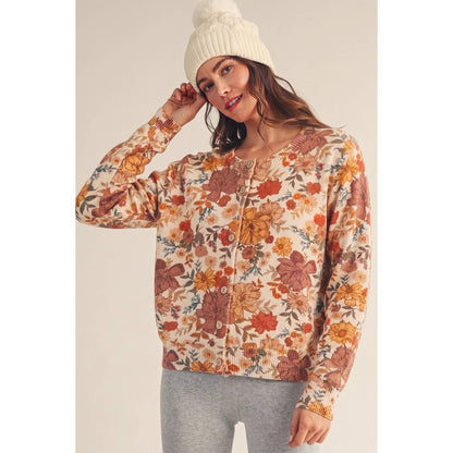 Autumn Blossom Cardigan