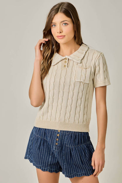 Sally Sweater Top