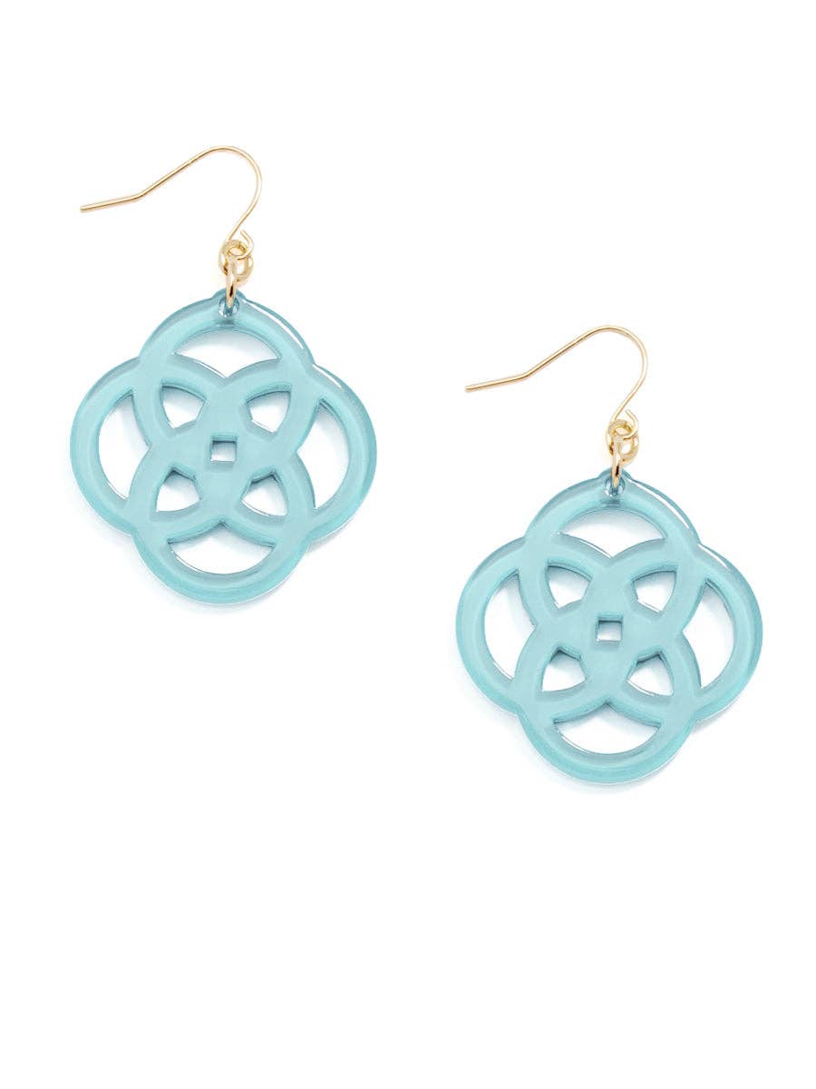 Zenzii Clover Drop Earring