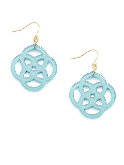 Zenzii Clover Drop Earring