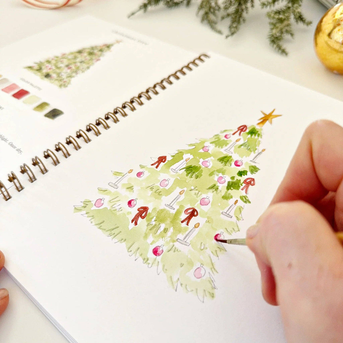 Emily Lex Nutcracker Watercolor Workbook