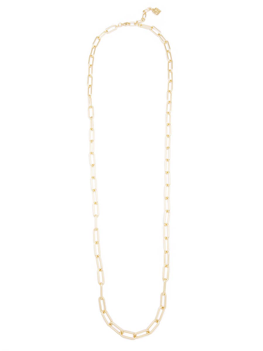 Zenzii Classic Links Long Necklace