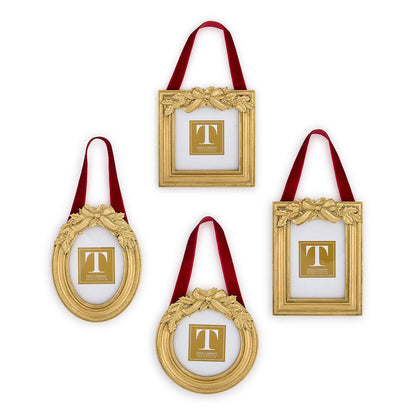 Holly Leaves Hanging Photo Frame