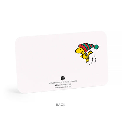 Little Notes® E. Frances x Peanuts® Snoopy Woodstock Puffer