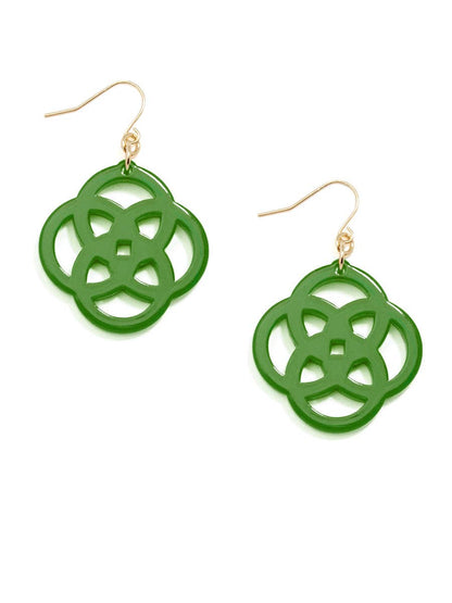 Zenzii Clover Drop Earring