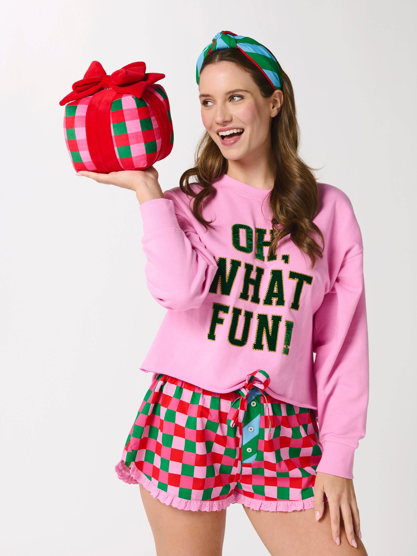 "OH WHAT FUN"  SWEATSHIRT